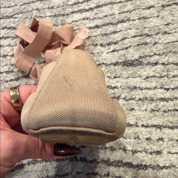 Dior Nude Ballet Flats with Ribbons - Picture 7 of 11